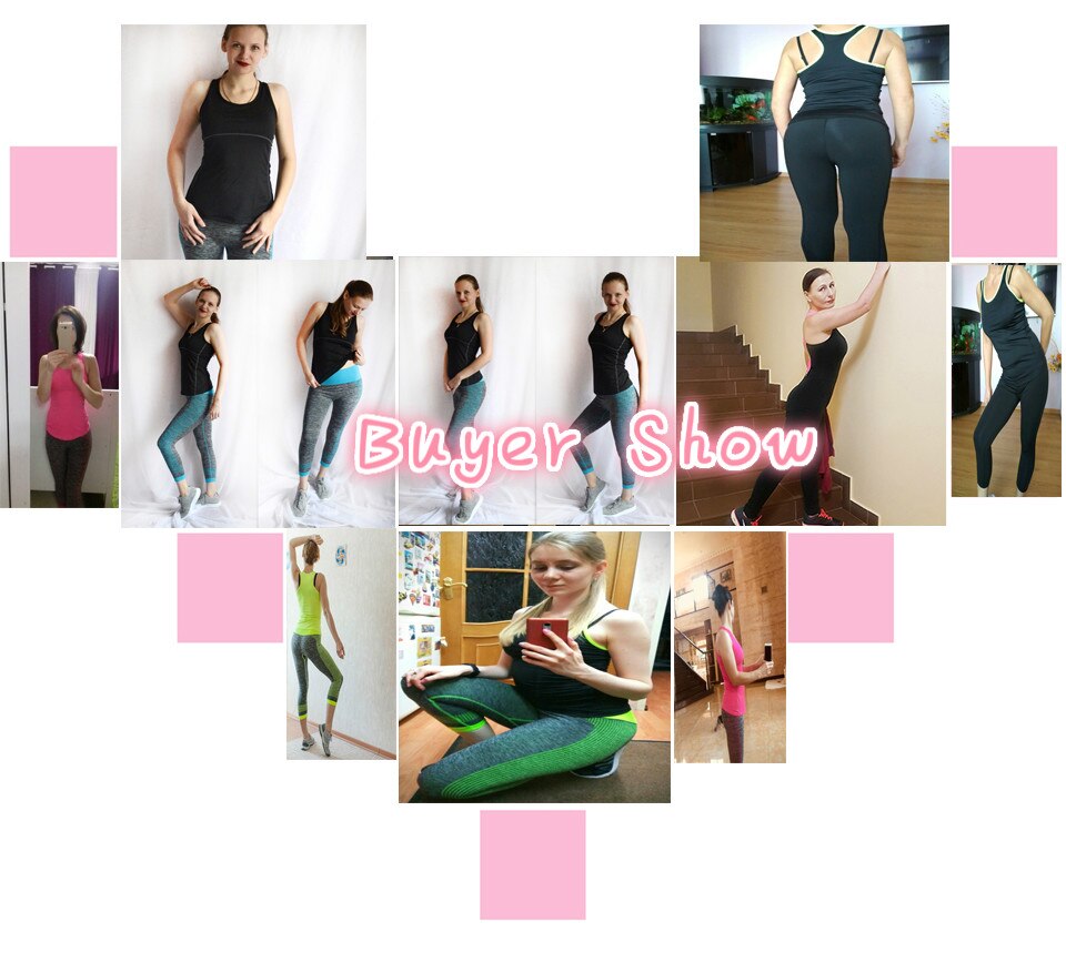 Vêtements de fitness Stripe Sans manches Tennis Yoga Gilet + Pantalon de course, Jogging Serré. Vêtements d'entraînement pour femmes.