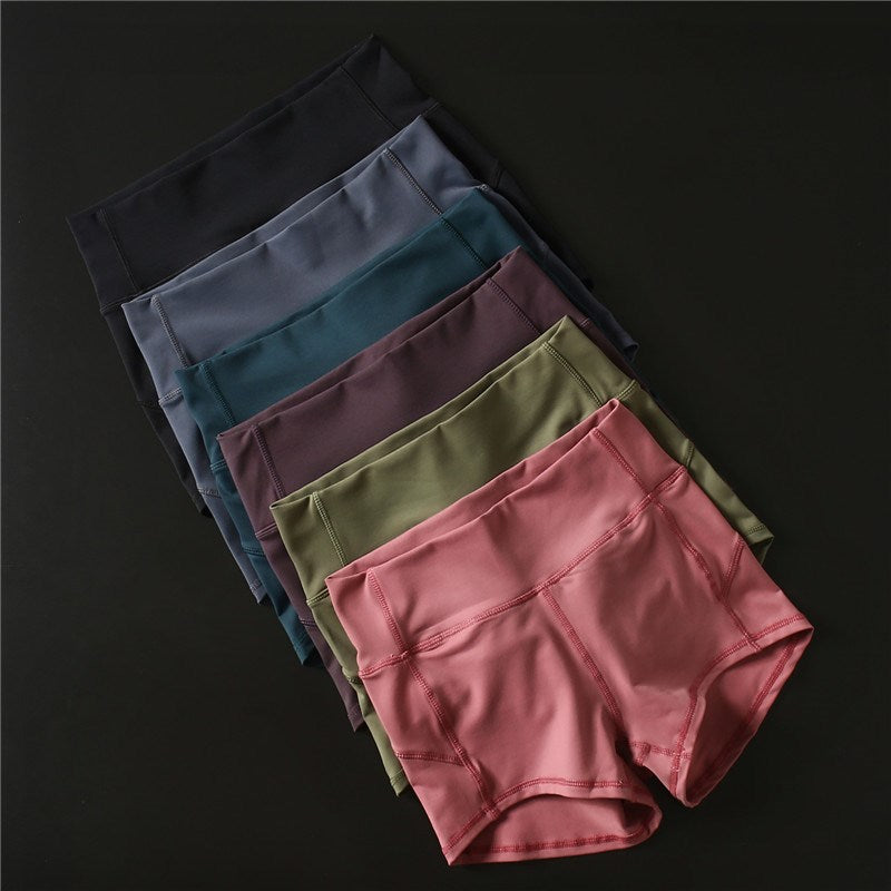 Active fitness jogger shorts de sport taille haute Compression pour femmes.