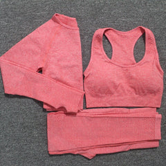 Vêtements active Wear, Costume de sport  Chemise à manches longues. Leggings taille haute Pantalon d'entraînement.